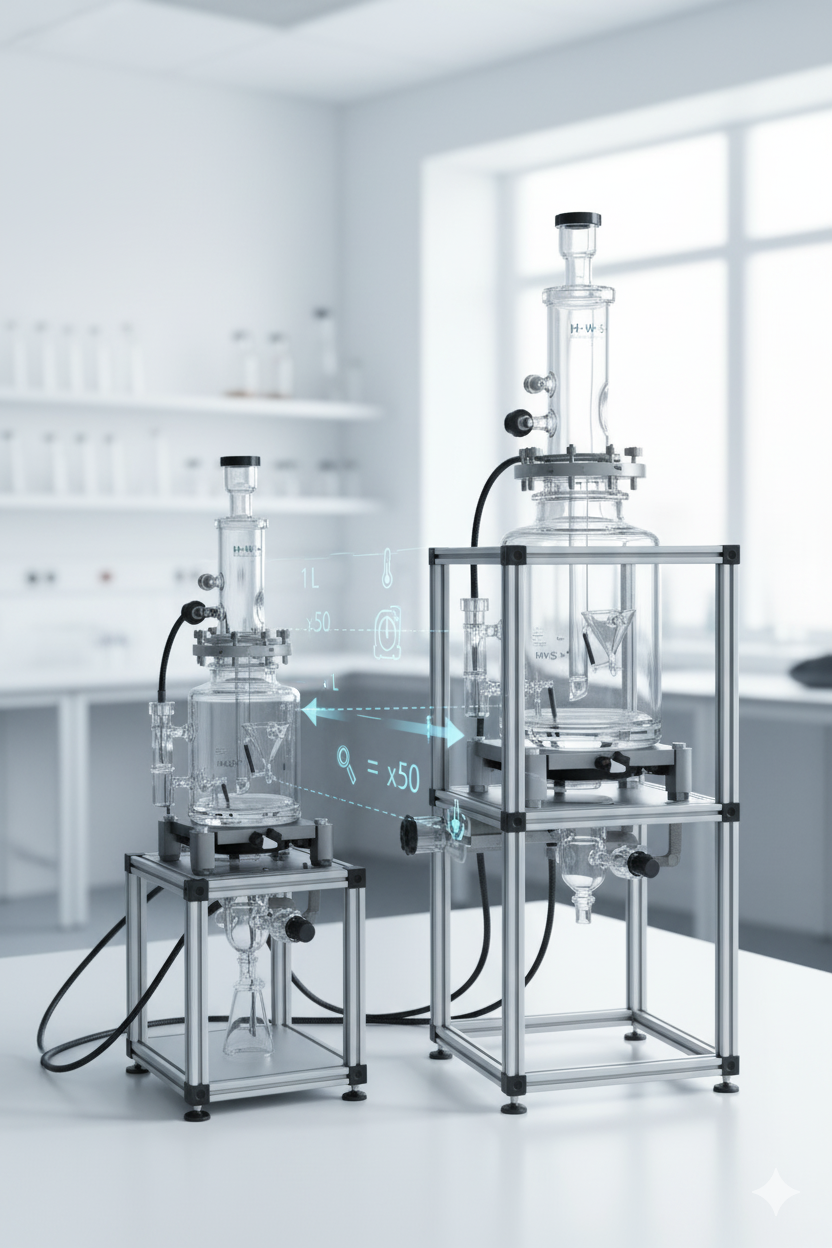 From Bench to Pilot: Scaling Up Glass Reactor Design