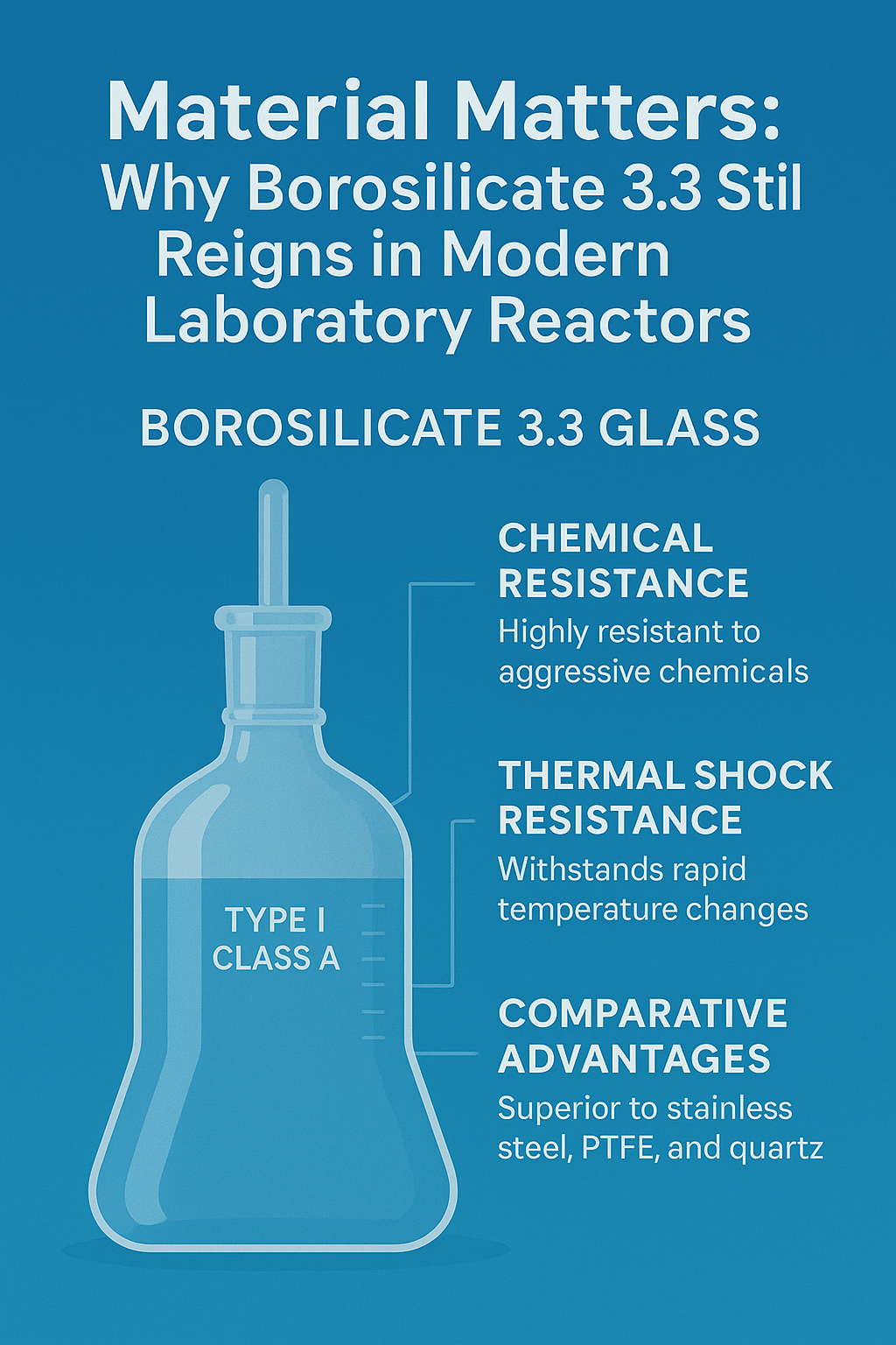 Material Matters: Why Borosilicate Glass 3.3 Still Reigns in Modern Laboratory Reactors